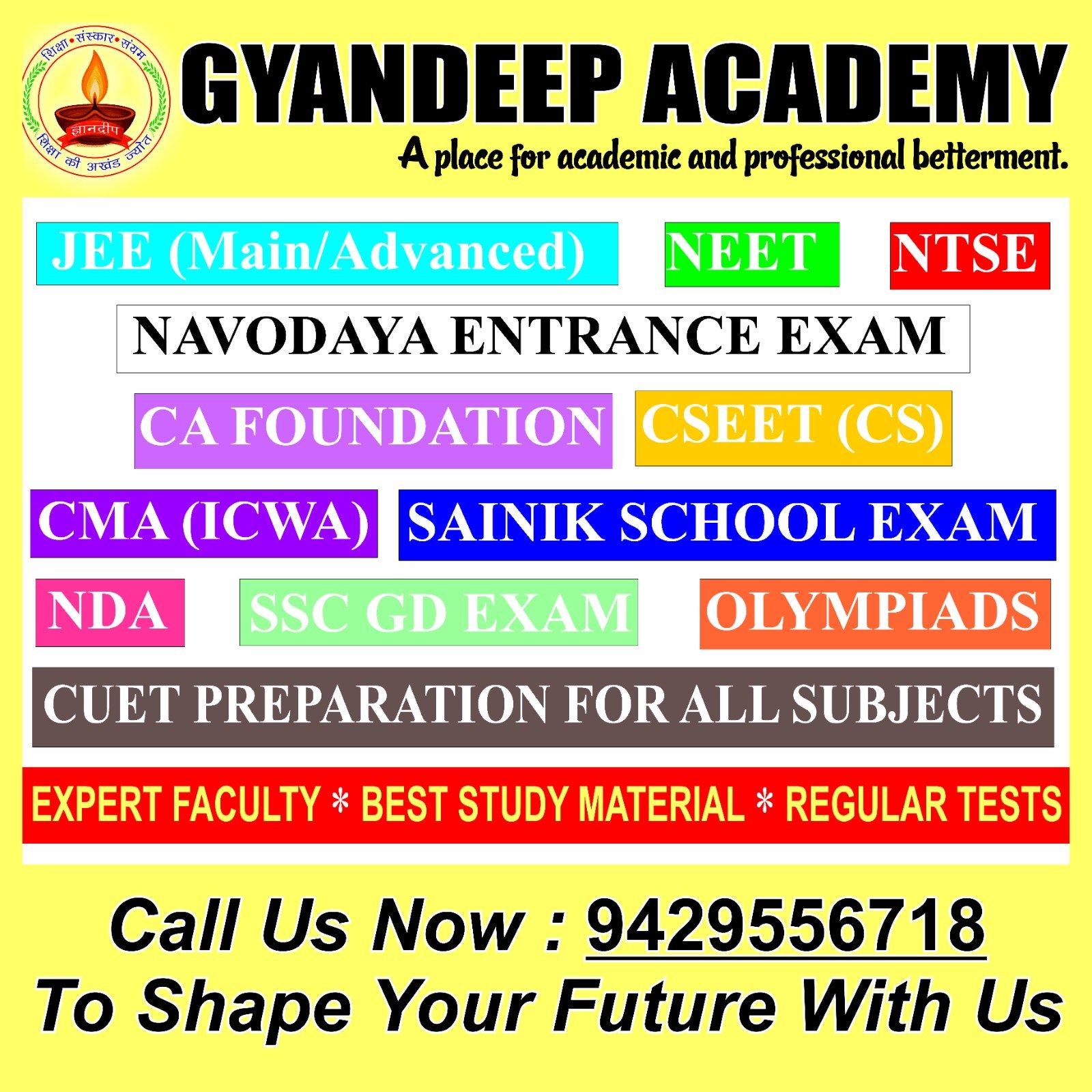 Gyandeep Academy programmes
